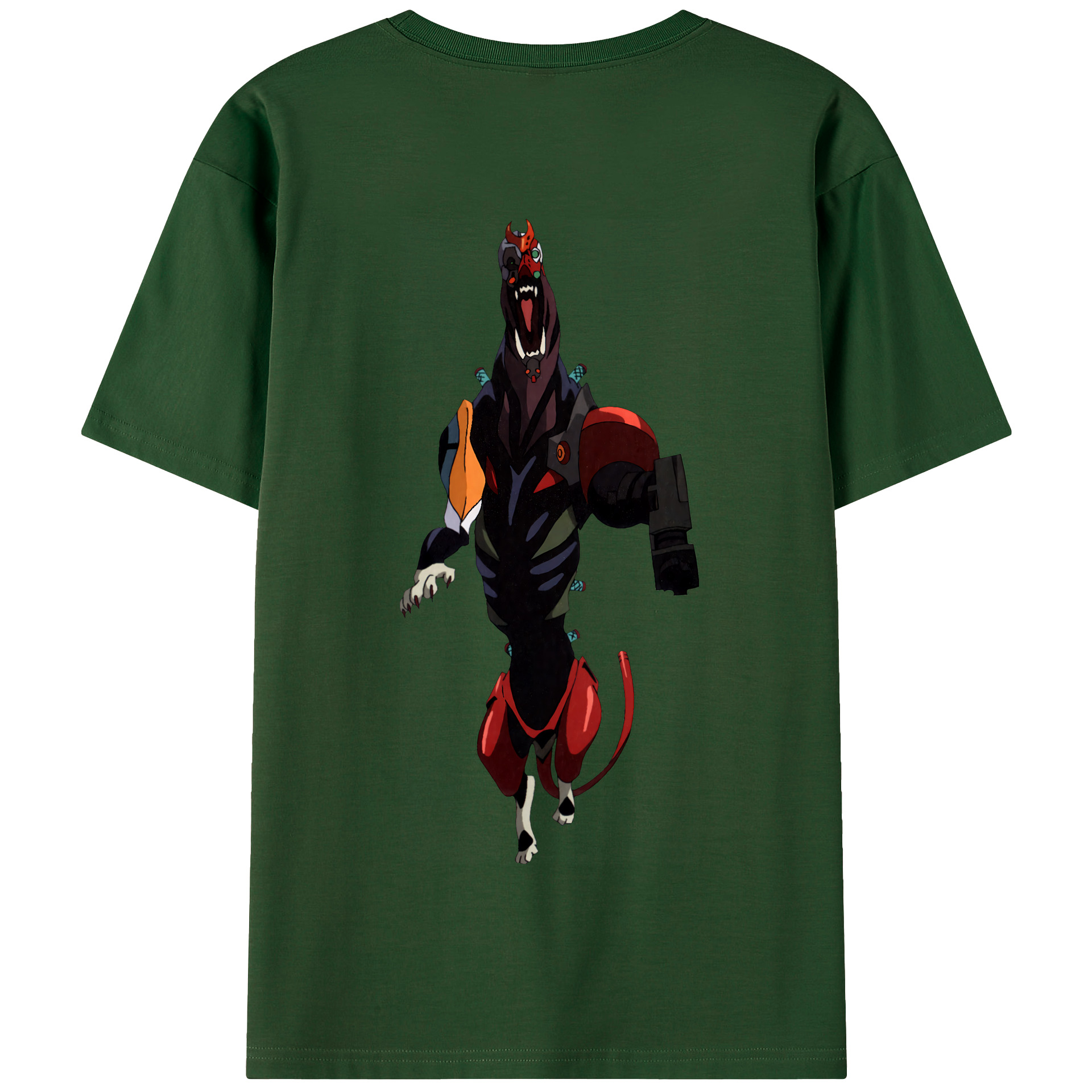 （画像用） EVA 新世紀エヴァンゲリオン 綿100％半袖Tシャツ（背面プリント）